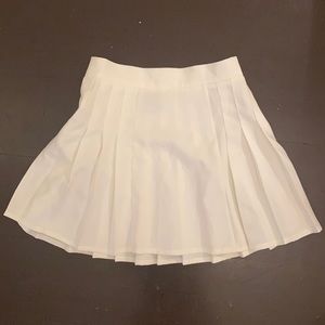 princess polly white tennis skirt